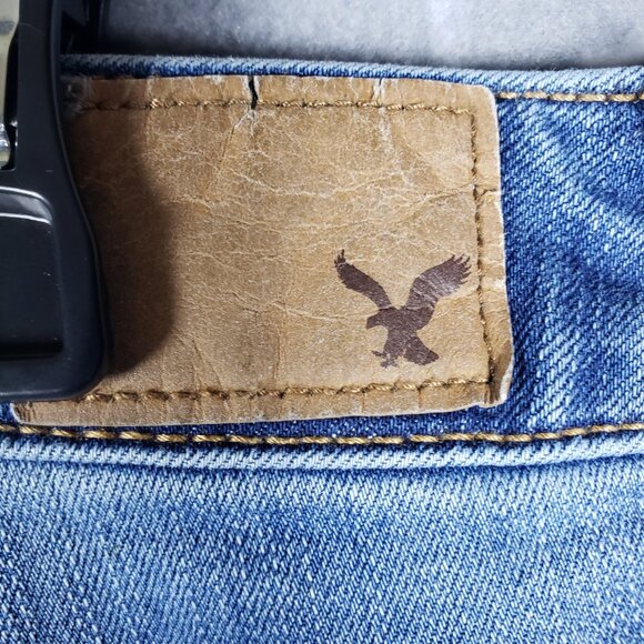 American Eagle Women 14 High Rise Y2k Skinny Contemporary Jeans Minimalist - Picture 4 of 8